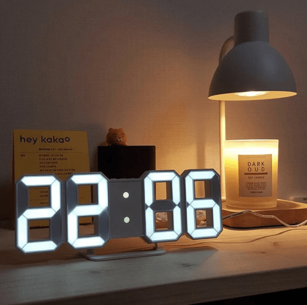 Smart 3D LED Digital Alarm Clock