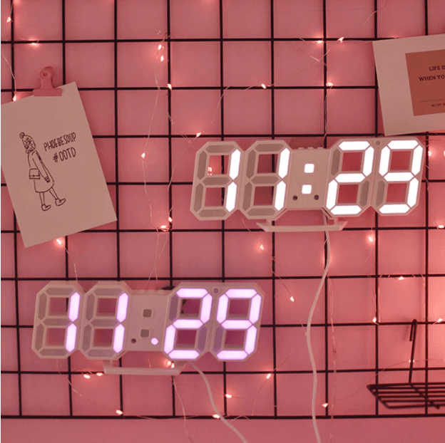Smart 3D LED Digital Alarm Clock