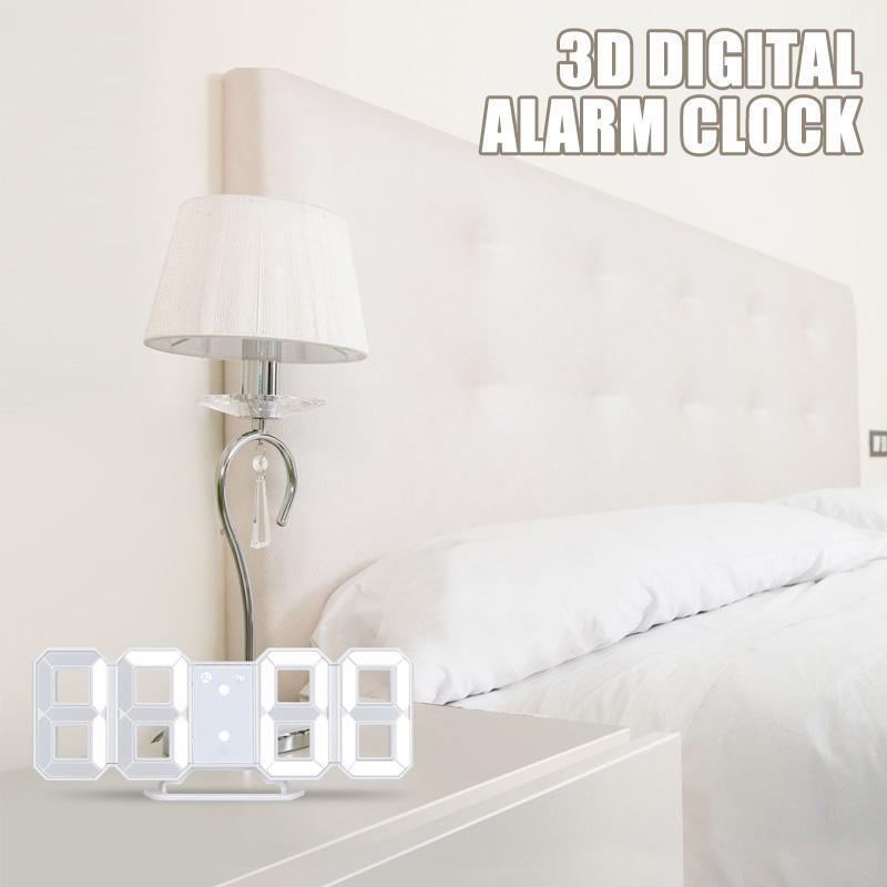 Smart 3D LED Digital Alarm Clock