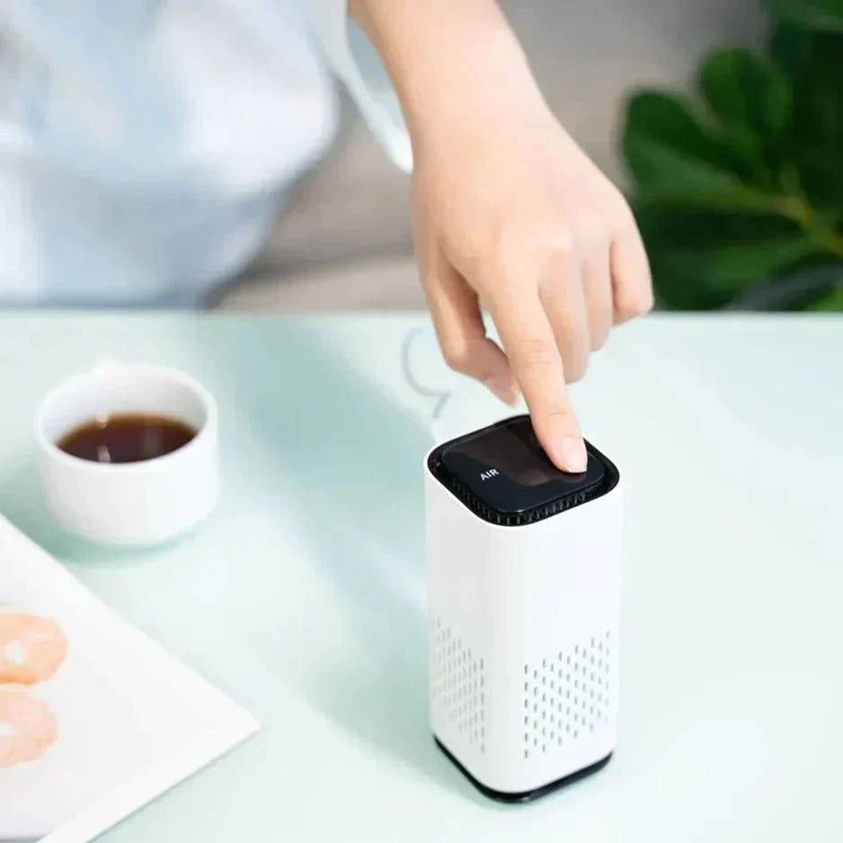 Smart Air Purifier – Portable USB Rechargeable Ionizer for Car & Home