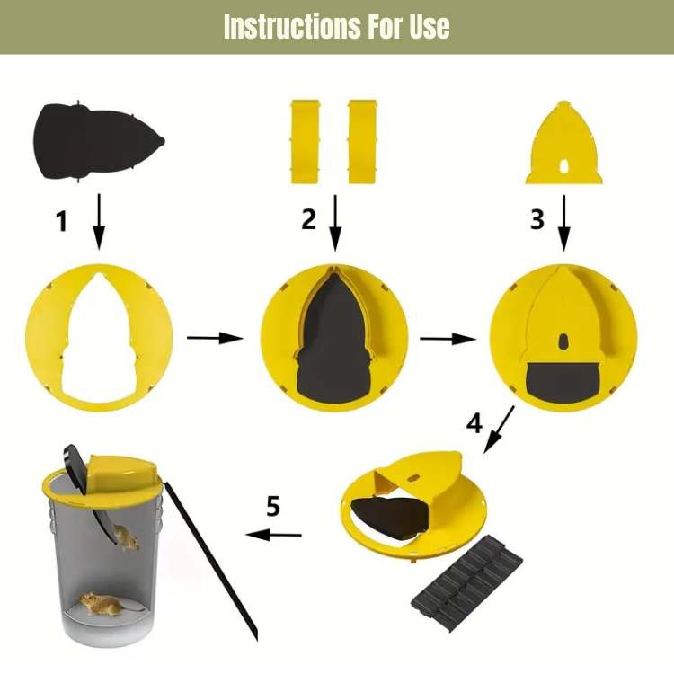 Smart Multi-Catch Mouse Trap