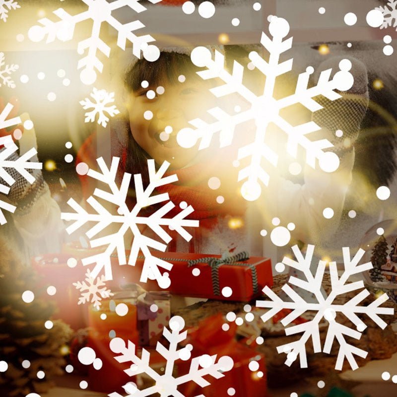 Snowflake Projector LED Christmas Light for Indoor and Outdoor Holiday Decor