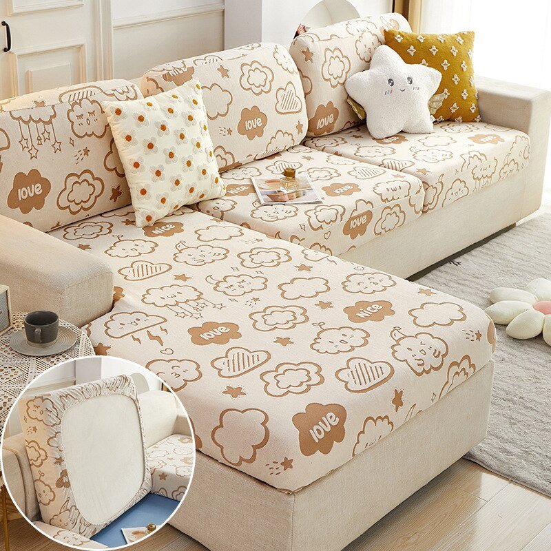 Sofa Cushion Cover – Stretchy & Waterproof