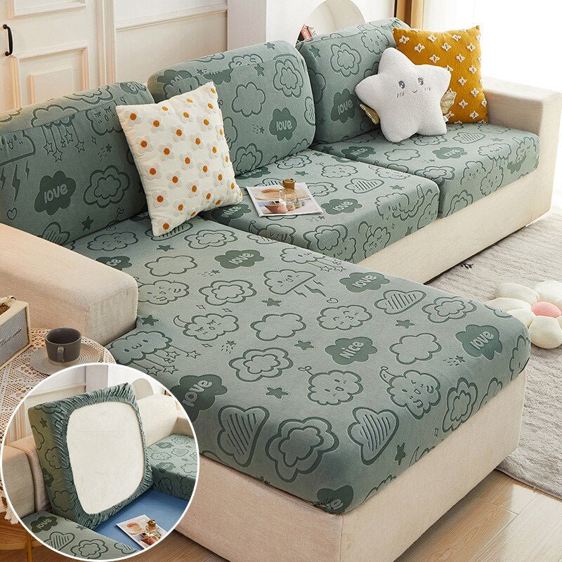 Sofa Cushion Cover – Stretchy & Waterproof