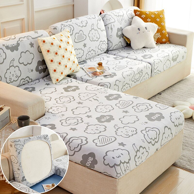 Sofa Cushion Cover – Stretchy & Waterproof