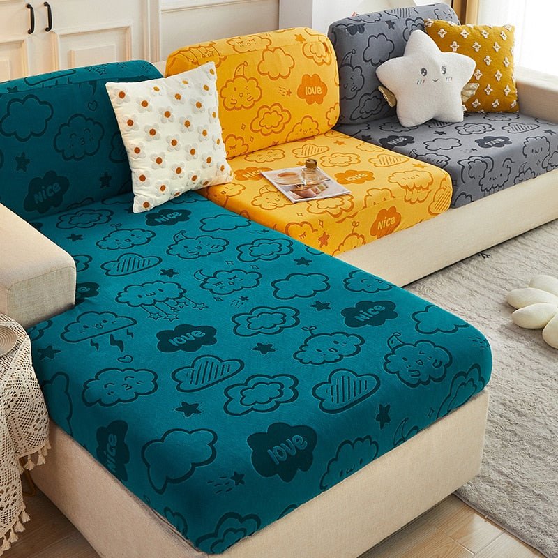 Sofa Cushion Cover – Stretchy & Waterproof