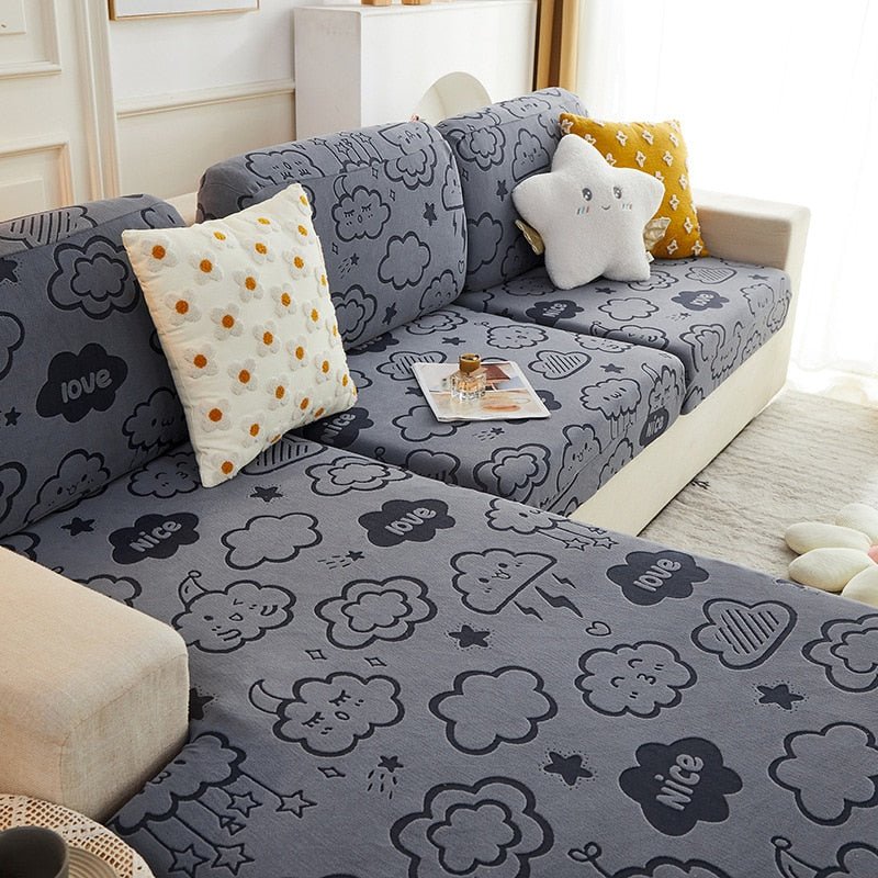 Sofa Cushion Cover – Stretchy & Waterproof