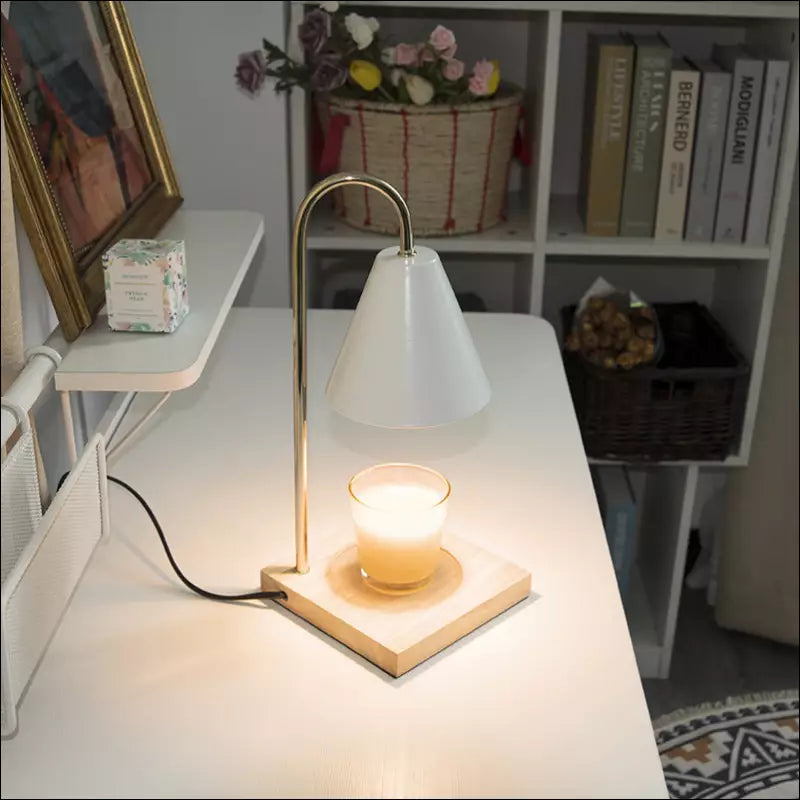Sophia Candle Warmer Lamp – Flameless Candle Melter with Timer