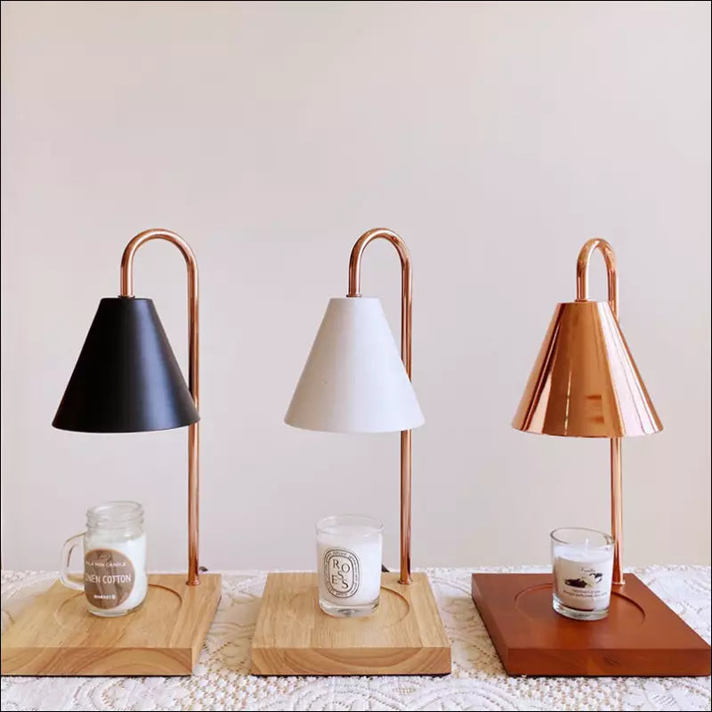 Sophia Candle Warmer Lamp – Flameless Candle Melter with Timer