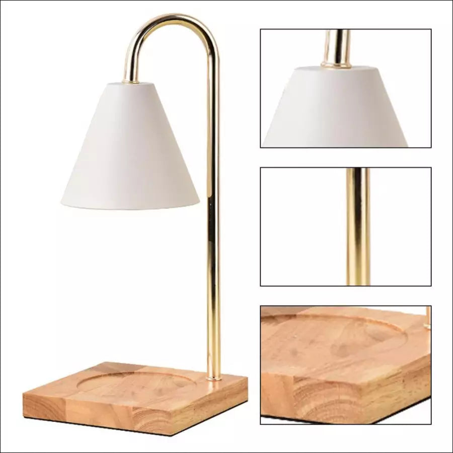 Sophia Candle Warmer Lamp – Flameless Candle Melter with Timer