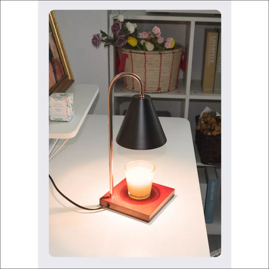 Sophia Candle Warmer Lamp – Flameless Candle Melter with Timer