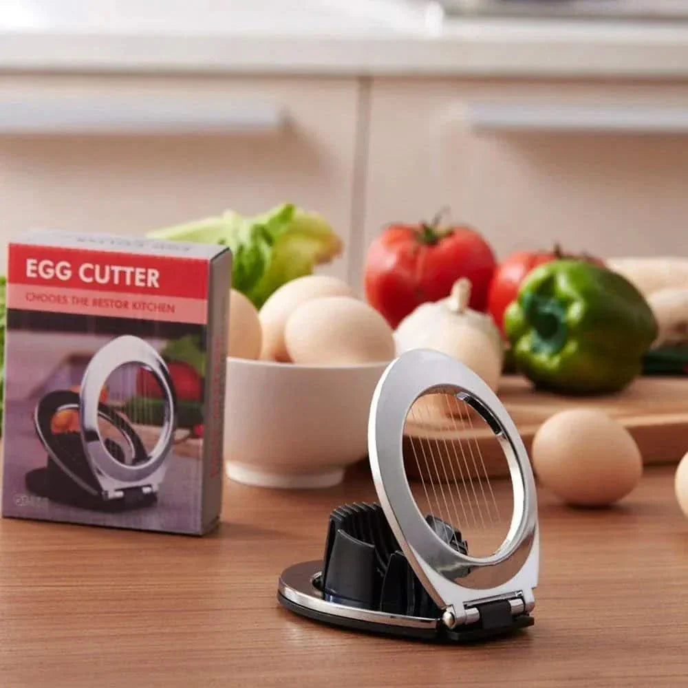 Stainless Steel 3-in-1 Egg Slicer