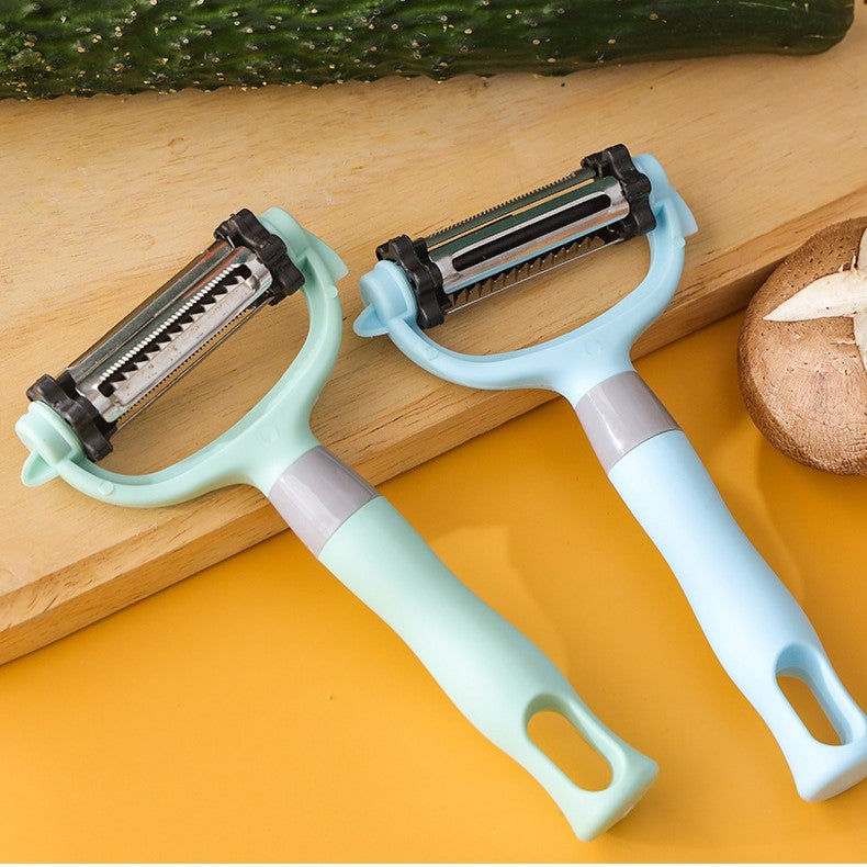 Stainless Steel 3-in-1 Multi-Function Peeler