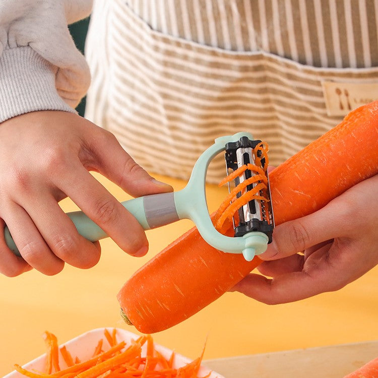Stainless Steel 3-in-1 Multi-Function Peeler