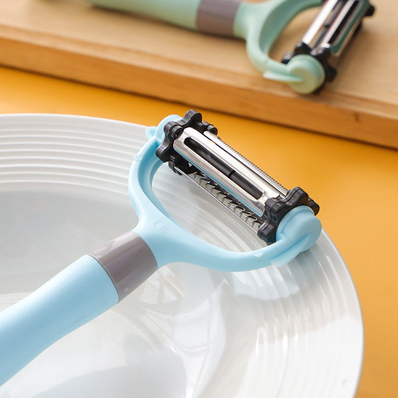 Stainless Steel 3-in-1 Multi-Function Peeler