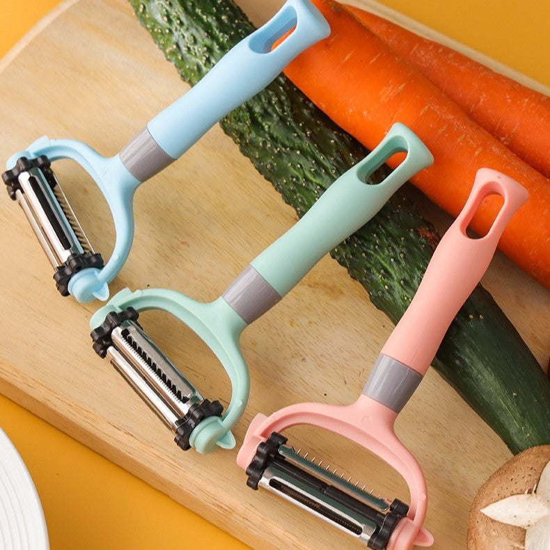Stainless Steel 3-in-1 Multi-Function Peeler