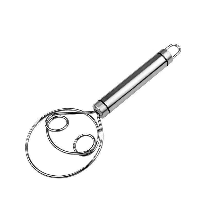 Stainless Steel Danish Dough Whisk for Bread Making