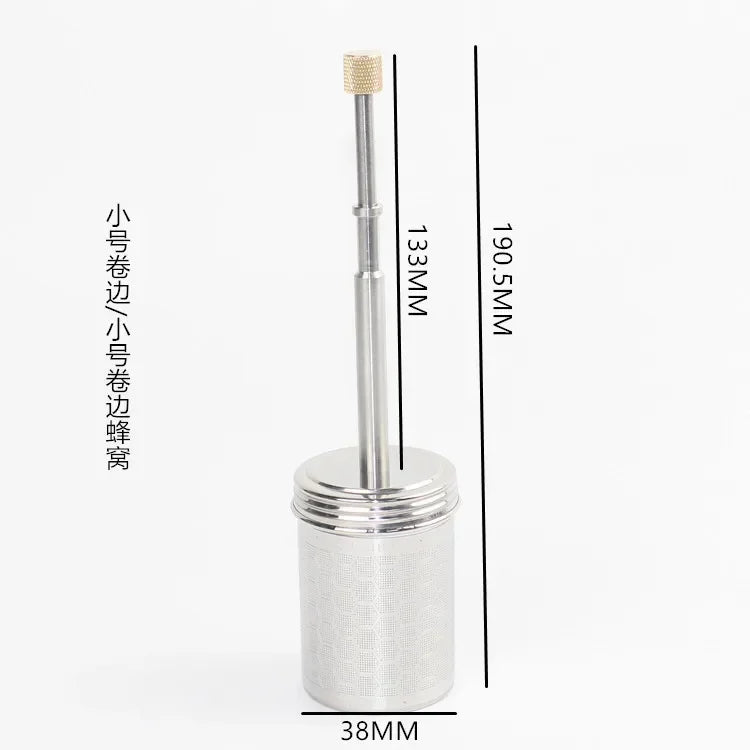Stainless Steel Reusable French Press Tea & Coffee Infuser