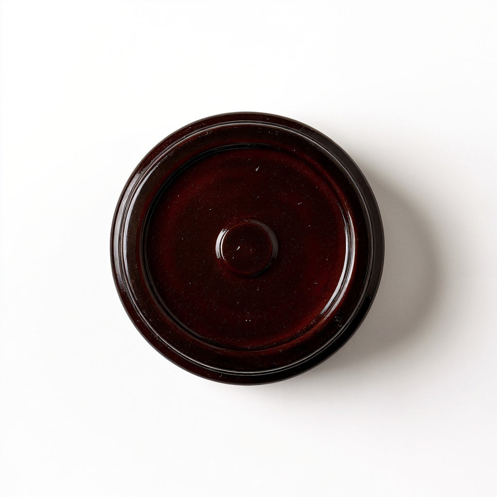 SHOPAVERLY Cedarwood Musk Soy Candle — Dark Brown Jar with Embossed Texture