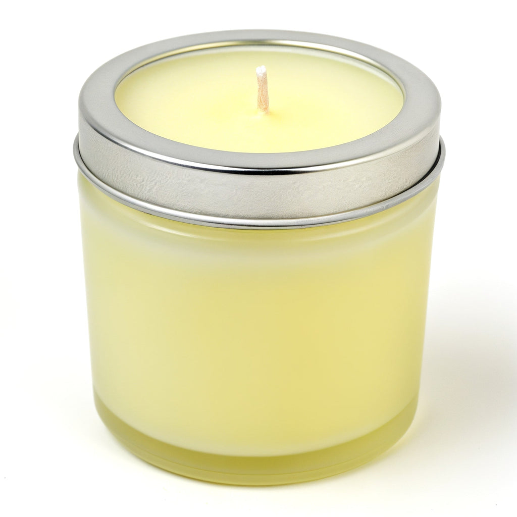 Citrus Breeze Soy Candle in Frosted Glass Jar