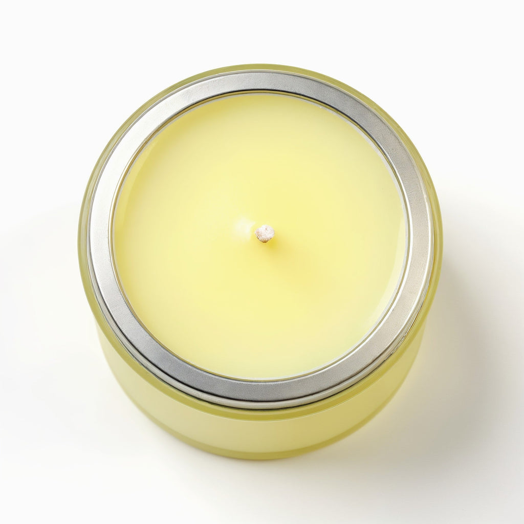 Citrus Breeze Soy Candle in Frosted Glass Jar