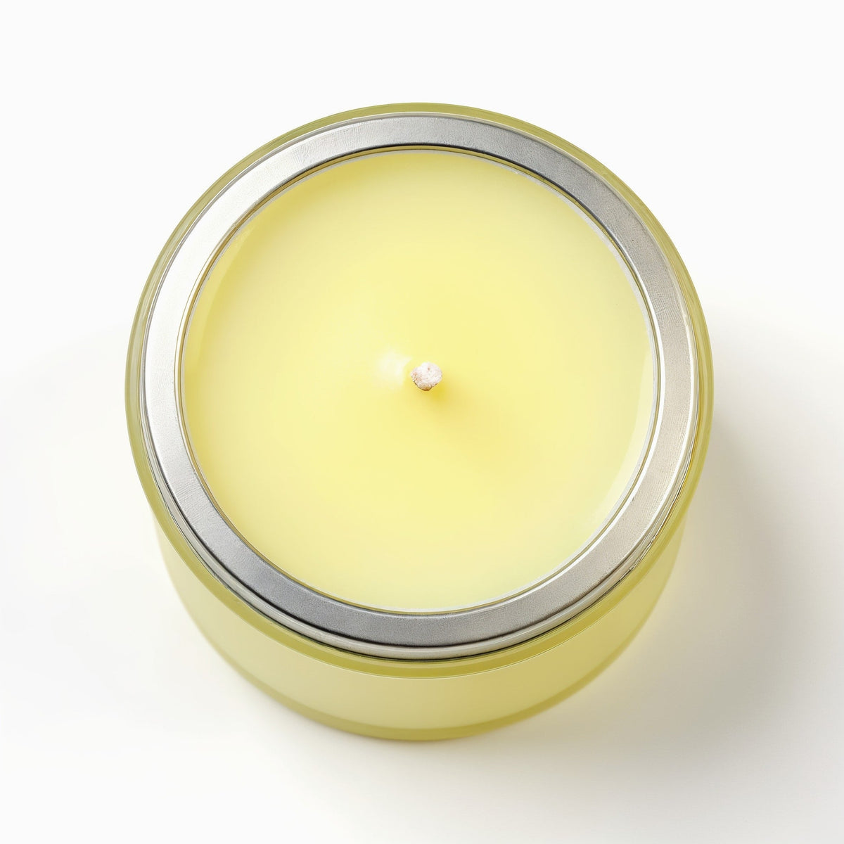 Citrus Breeze Soy Candle in Frosted Glass Jar