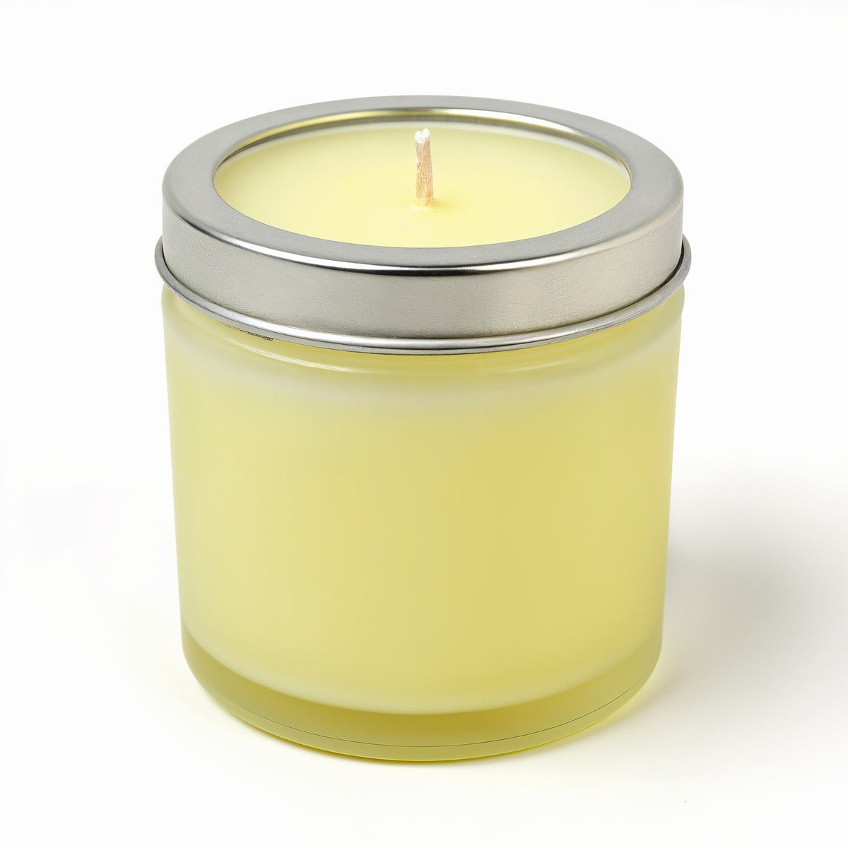 Citrus Breeze Soy Candle in Frosted Glass Jar