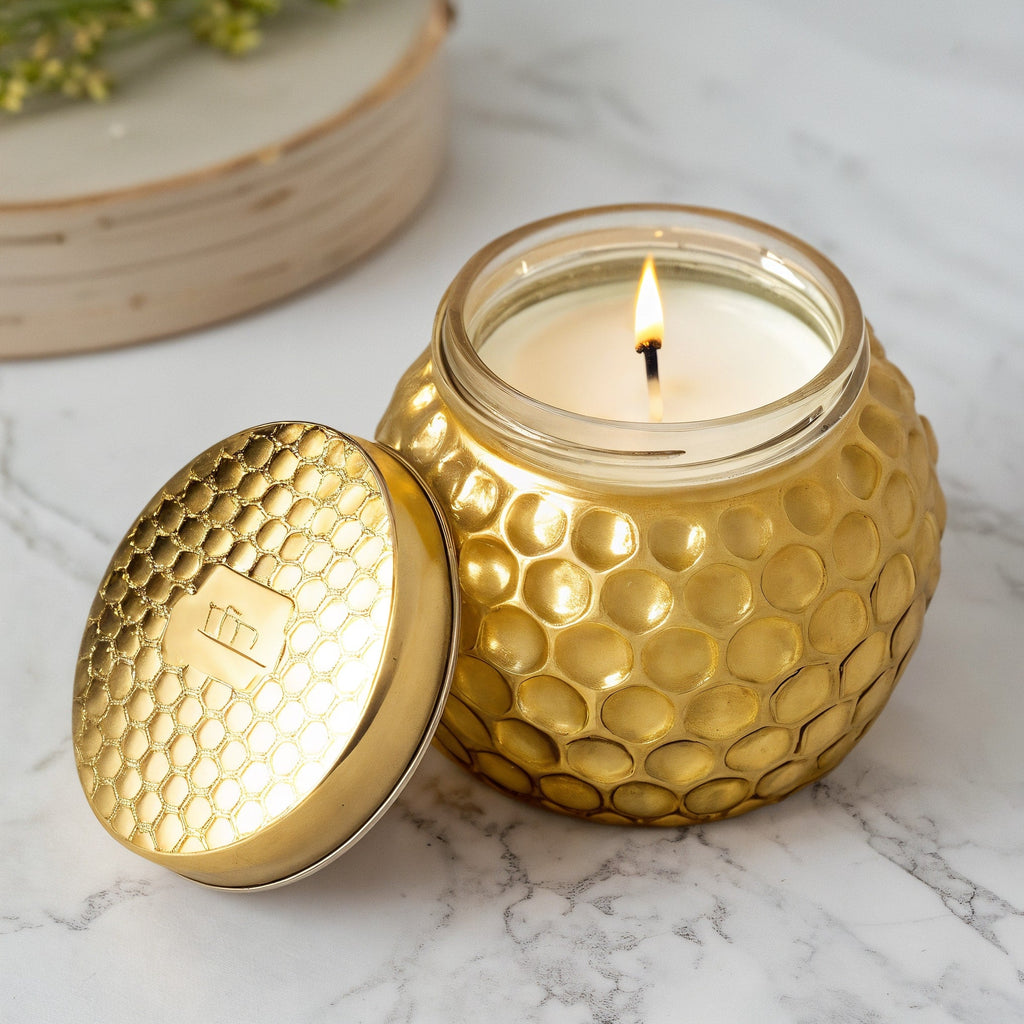 SHOPAVERLY Honey Nectar Soy Candle
