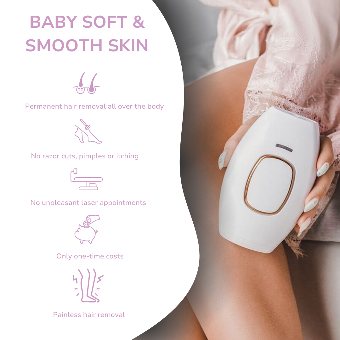SHOPAVERLY IPL Hair Remover | The leading laser hair removal for your home
