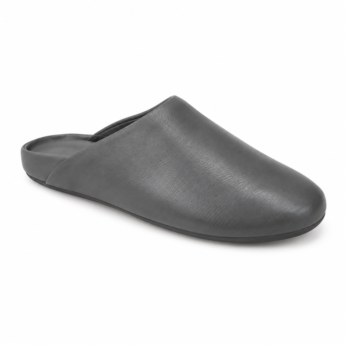 SHOPAVERLY Men's Gray Slip-On Slippers Everyday Indoor