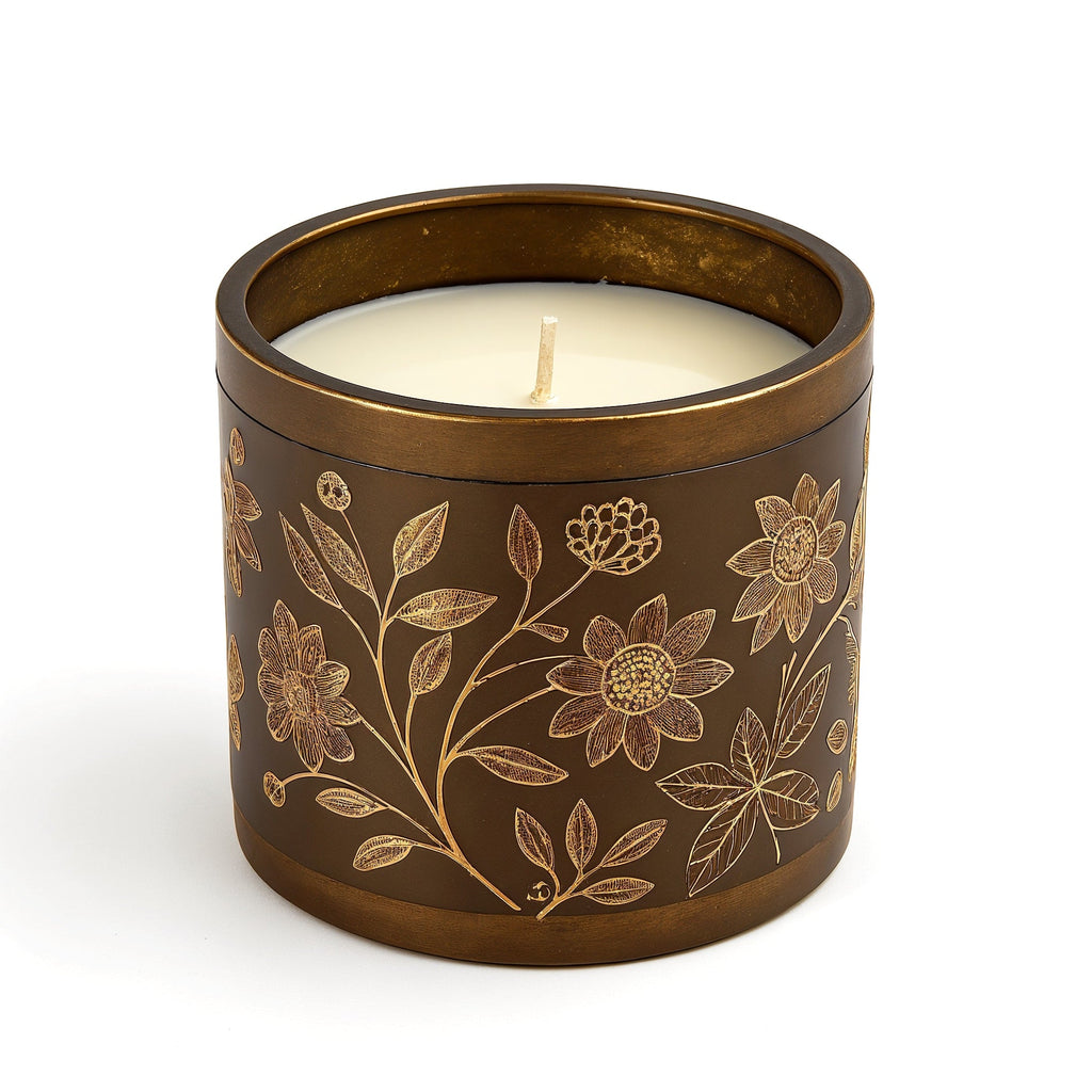 SHOPAVERLY Patchouli Dream Soy Candle in Bronze Jar
