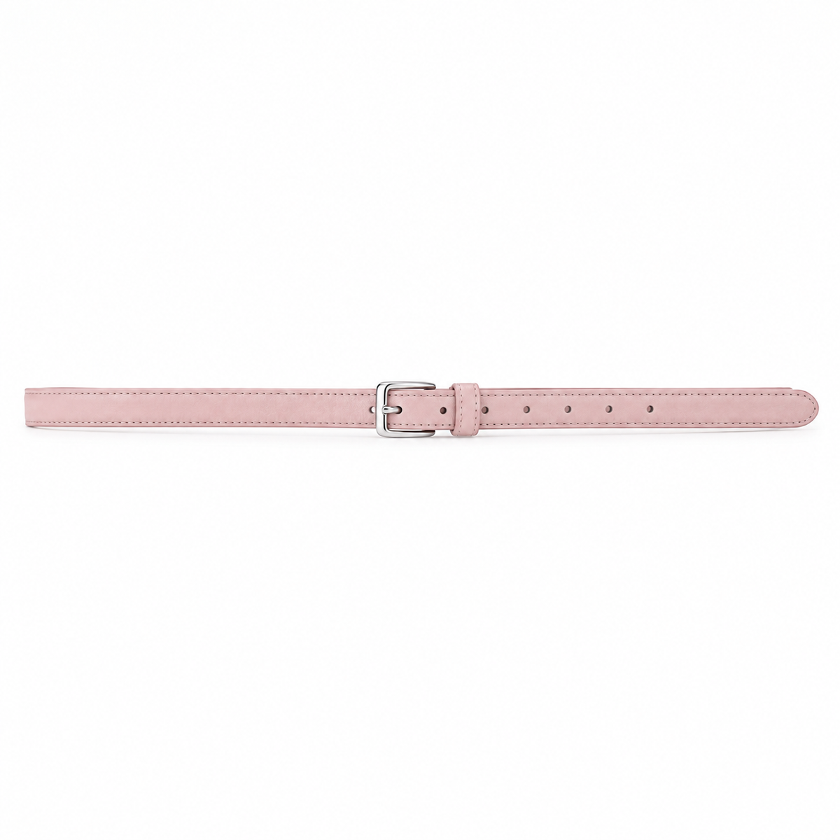 SHOPAVERLY Pink Vegan Leather Belt Adjustable Unisex