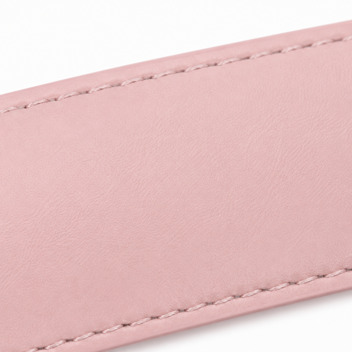 SHOPAVERLY Pink Vegan Leather Belt Adjustable Unisex