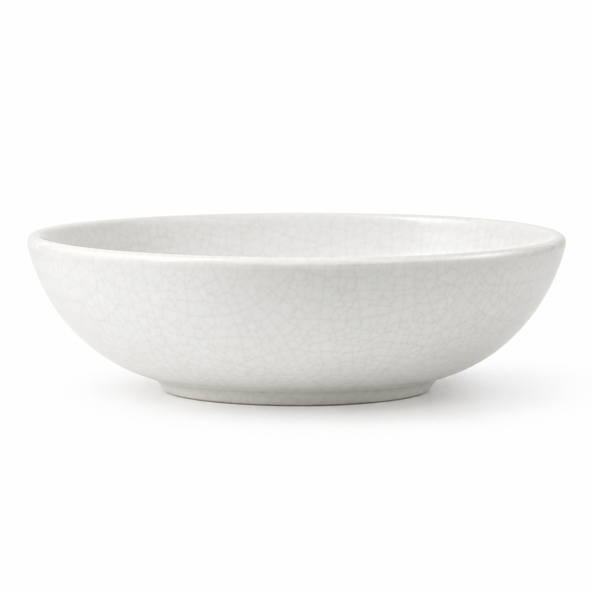 SHOPAVERLY White Ceramic Pasta Bowl 25 cm Wide Shallow