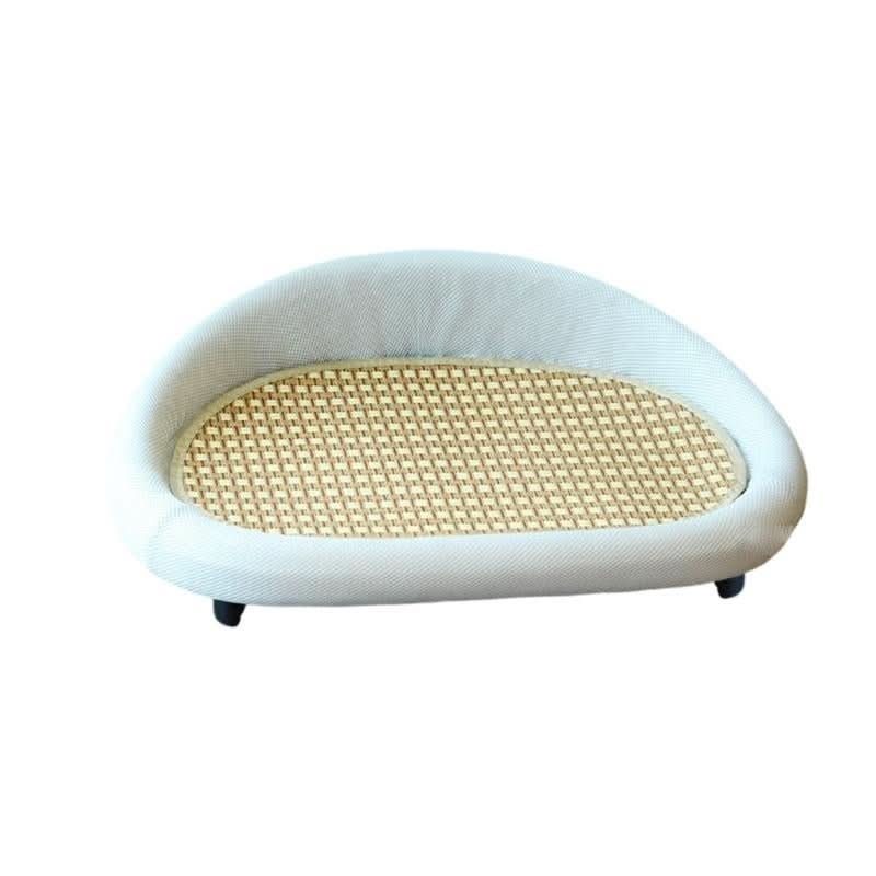 Stylish Cat Bed with Scratching Area & Cuddly Pillow