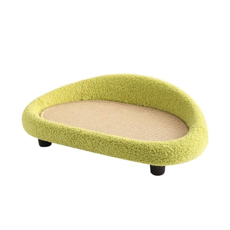 Stylish Cat Bed with Scratching Area & Cuddly Pillow