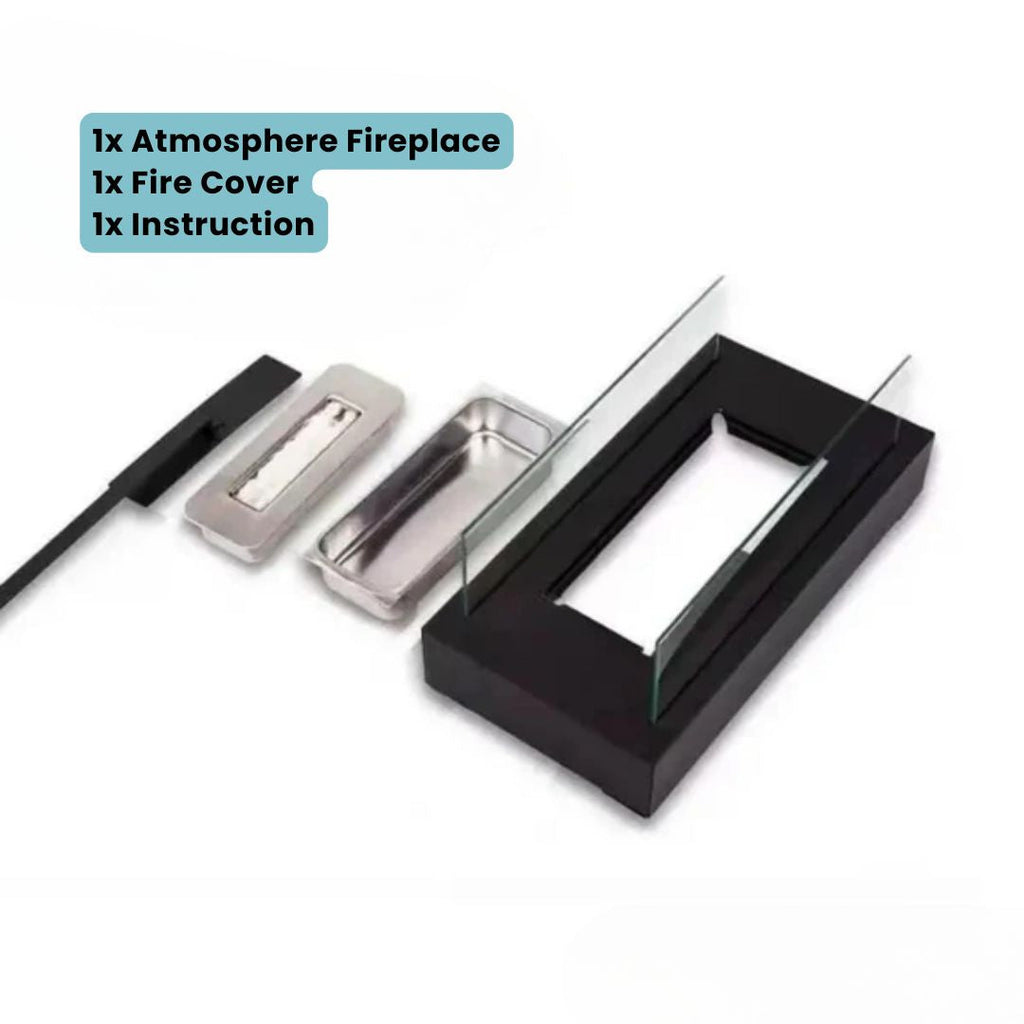 Tabletop Bio-Ethanol Fireplace – Indoor & Outdoor Smokeless Flame Heater