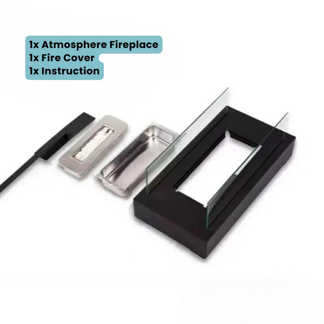 Tabletop Bio-Ethanol Fireplace – Indoor & Outdoor Smokeless Flame Heater