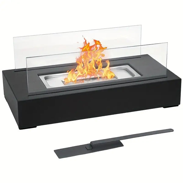 Tabletop Bio-Ethanol Fireplace – Indoor & Outdoor Smokeless Flame Heater