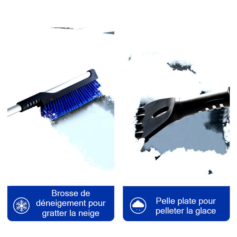 Telescopic Car Snow Brush with Ice Scraper