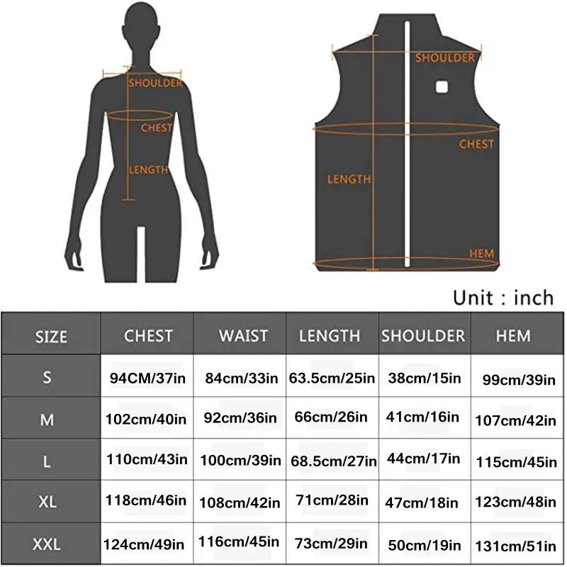 ThermaBelle Women's Heated Vest with Infrared Technology | USB Powered Temperature Control