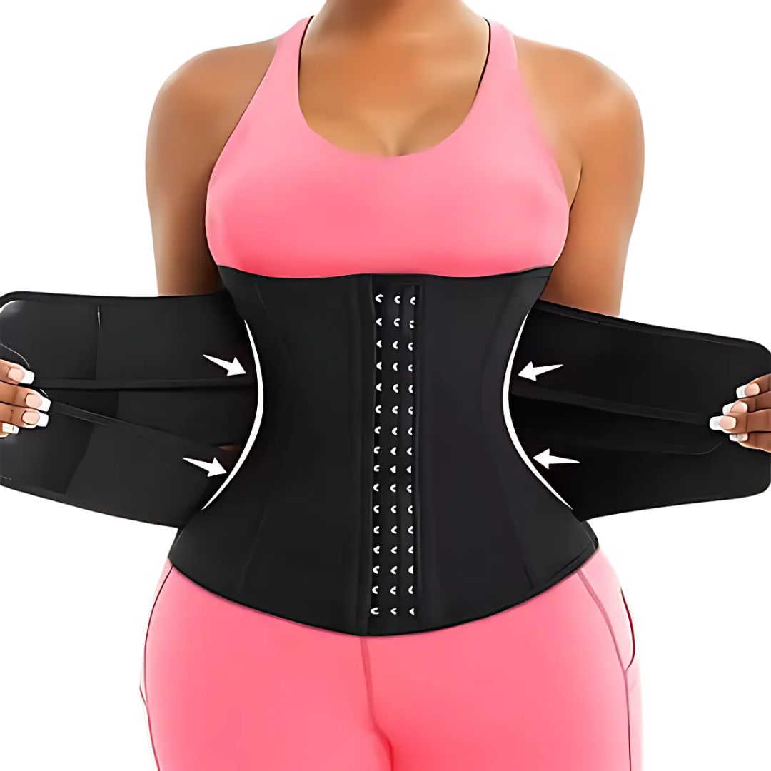 ThermoCore | Waist Trainer Belt – Triple Compression – Breathable Neoprene Fit – Post‑Workout & Postpartum Use