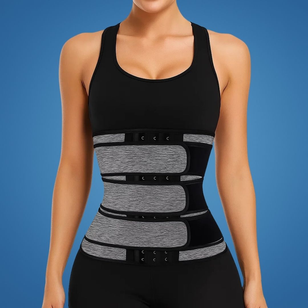 ThermoCore | Waist Trainer Belt – Triple Compression – Breathable Neoprene Fit – Post‑Workout & Postpartum Use