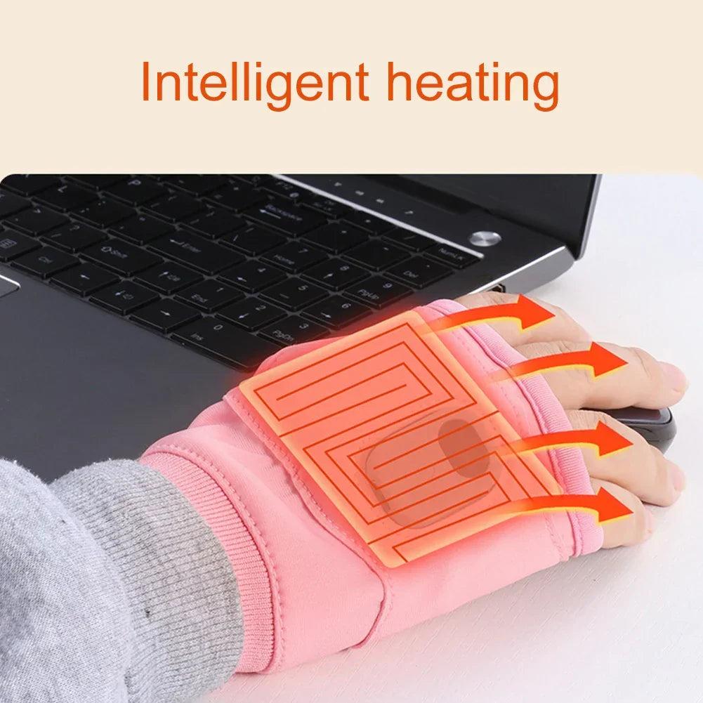 ThermoGrip Heated Gloves – 360° All-Around Heat, Rechargeable & Windproof with Touchscreen Function