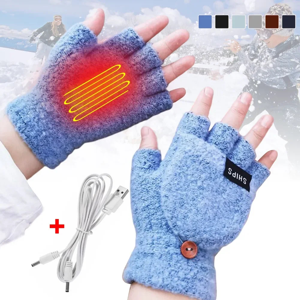 ThermoLoom USB heated gloves with 3 heat levels