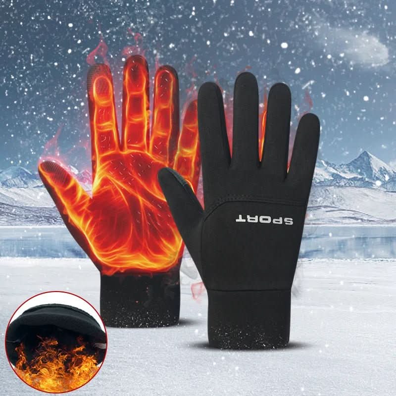 ThermoSport 360° Winter Gloves with Grip for Snow, Rain & Cold