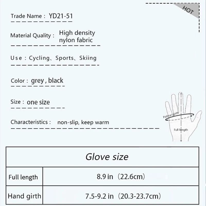 ThermoSport 360° Winter Gloves with Grip for Snow, Rain & Cold