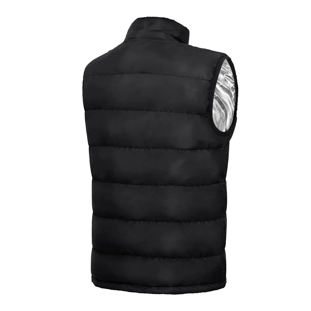 ThermoVenture Heated Jacket with 9 Heating Zones – USB Powered Graphene Heat Jacket for Women & Men