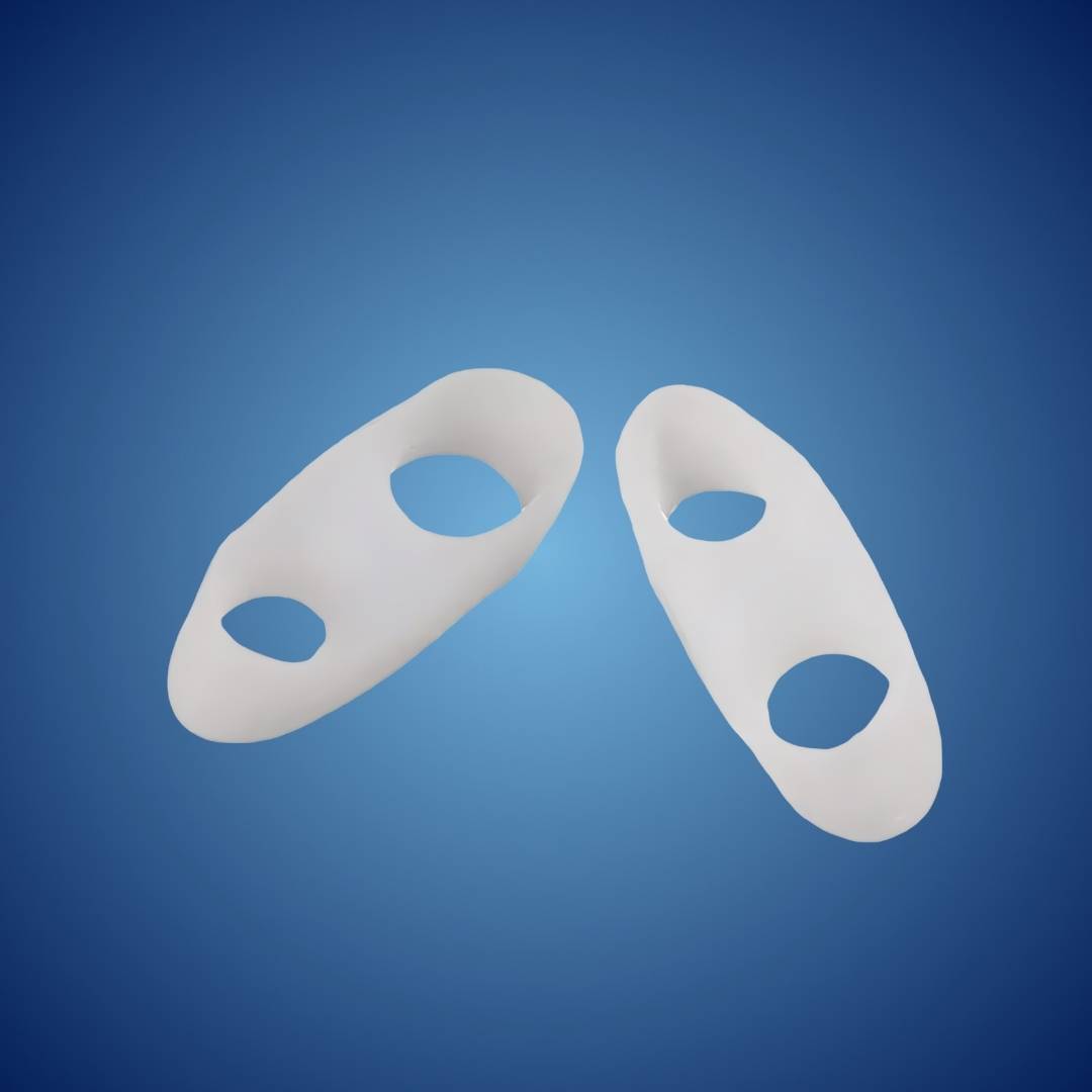 ToeGuard Orthopedic Toe Spacers | Bunionette Corrector - Little Toe Straightener - for Bunions - Hammertoe and Toe Align
