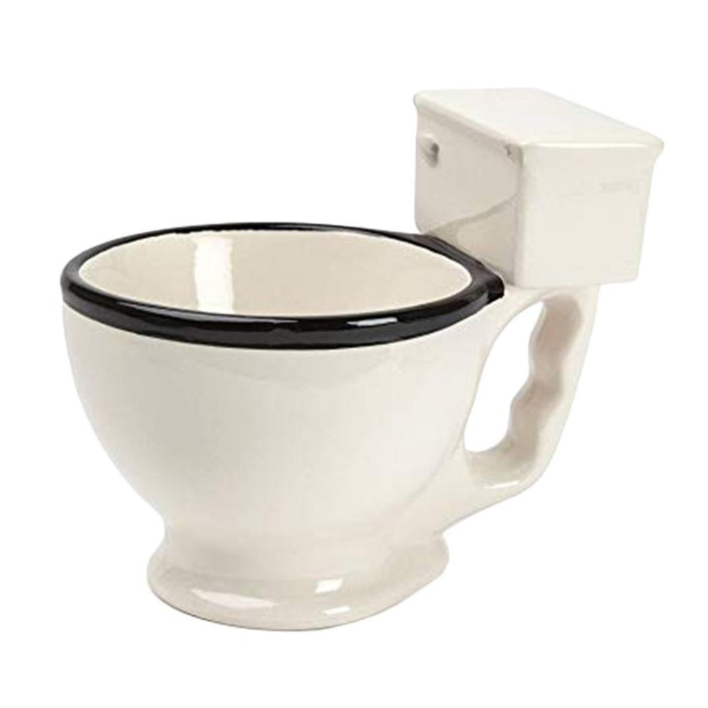 Toilet Ceramic Coffee Mug with Handle